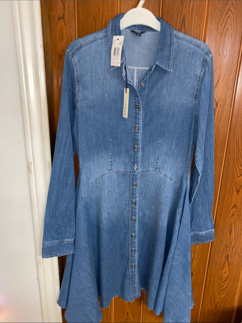 Buffalo/ David Bitton Denim Shirt Dress - Blue, tags attached/never worn